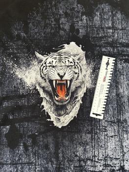 Tiikeri (Tiger) - großes Panel - French Terry