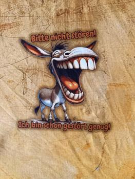 Preview: Bitte nicht stören. Ich bin schon gestört genug. - 1,3 m - Paneel - Jersey