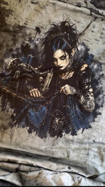 Preview: Till the End - 2-m-Paneel - French Terry