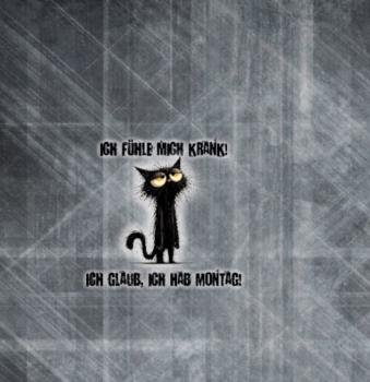 Preview: Ich glaub, ich hab Montag! - Jersey - kleines Panel