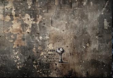 Zu früh zu müde zu Montag - Mützen Panel - Jersey -