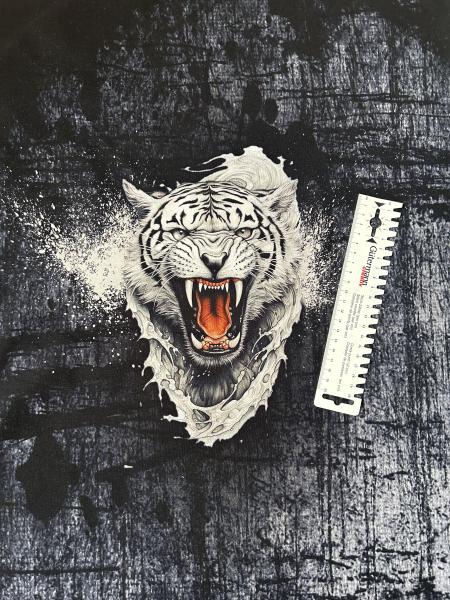 Tiikeri (Tiger) - großes Panel - French Terry