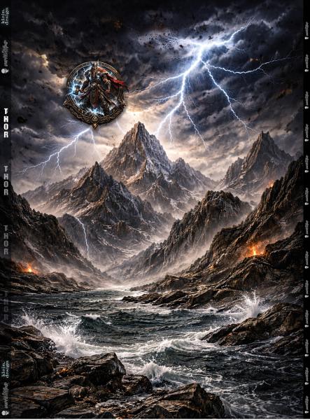 Thor - 2m-Paneel - French Terry