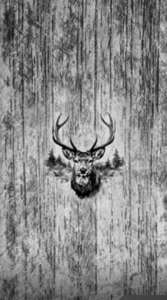 Woodland Echo - Kunstleder Portmoneepaneel