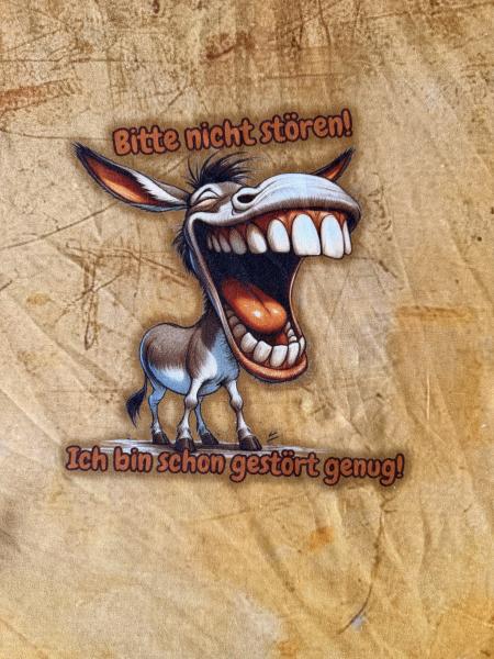 Bitte nicht stören. Ich bin schon gestört genug. - 1,3 m - Paneel - Jersey