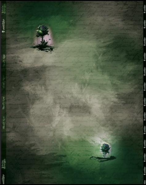 Bloody Rose - Panel - FT BWARE. GRÜN