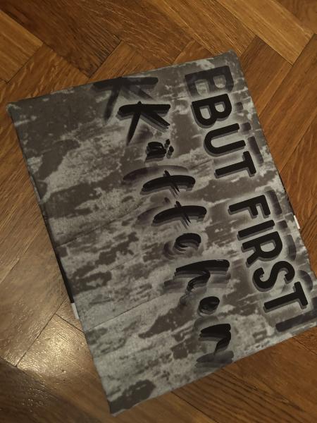 But first Käffchen  - Jersey - kleines Panel