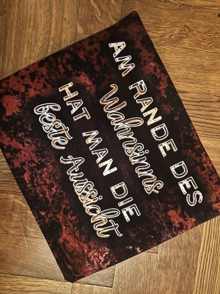 Am Rande des Wahnsinns...  - Jersey - kleines Panel