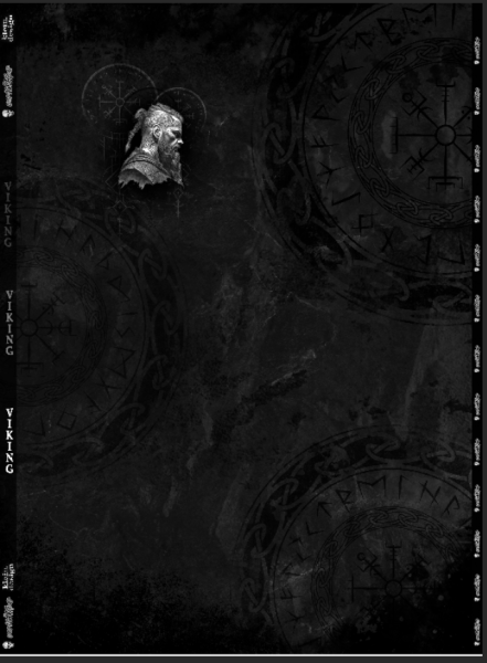 Viking - großes Panel - French Terry B-Ware